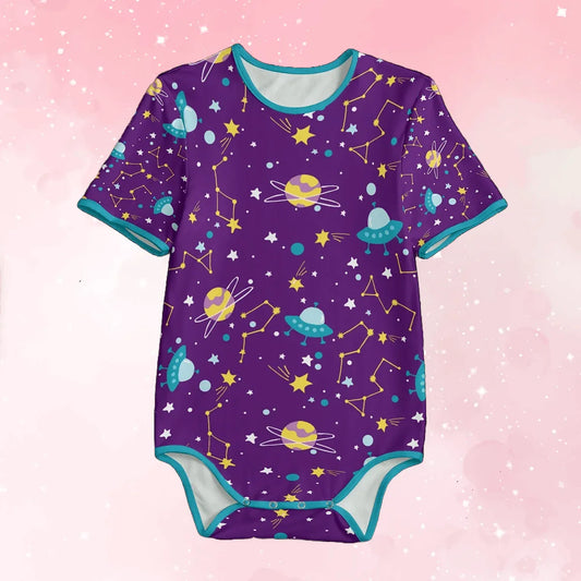 Purple UFO Space Adult CuddleSuit - Puppy's Aesthetics