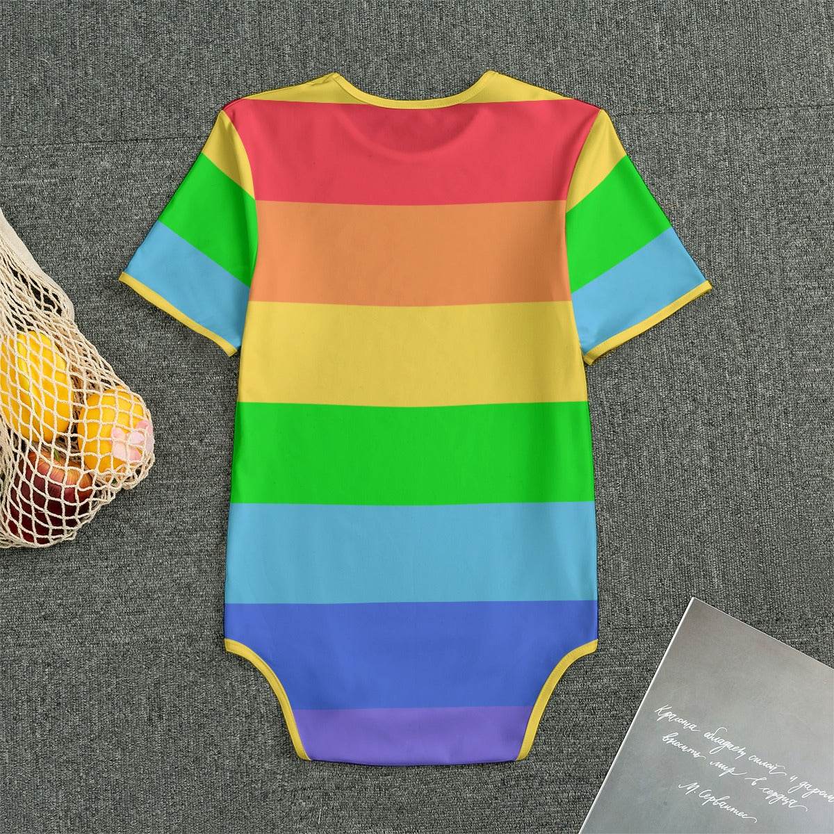 Rainbow Drizzle Adult Unisex SnappieSuit - Puppy's Aesthetics