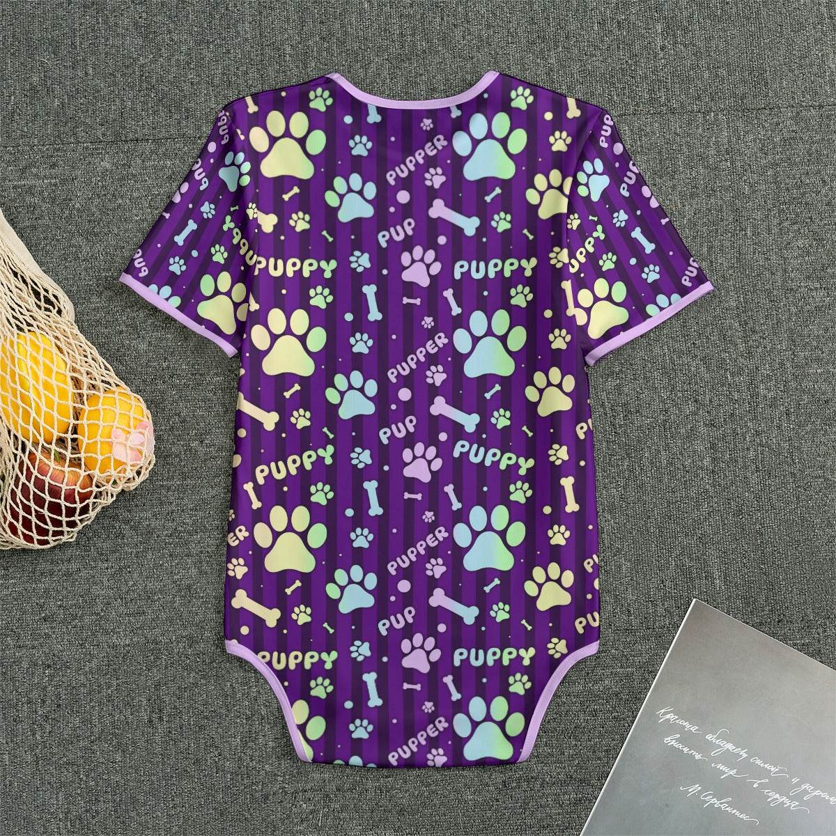 Rainbow Pup Adult Unisex SnappieSuit - Puppy's Aesthetics