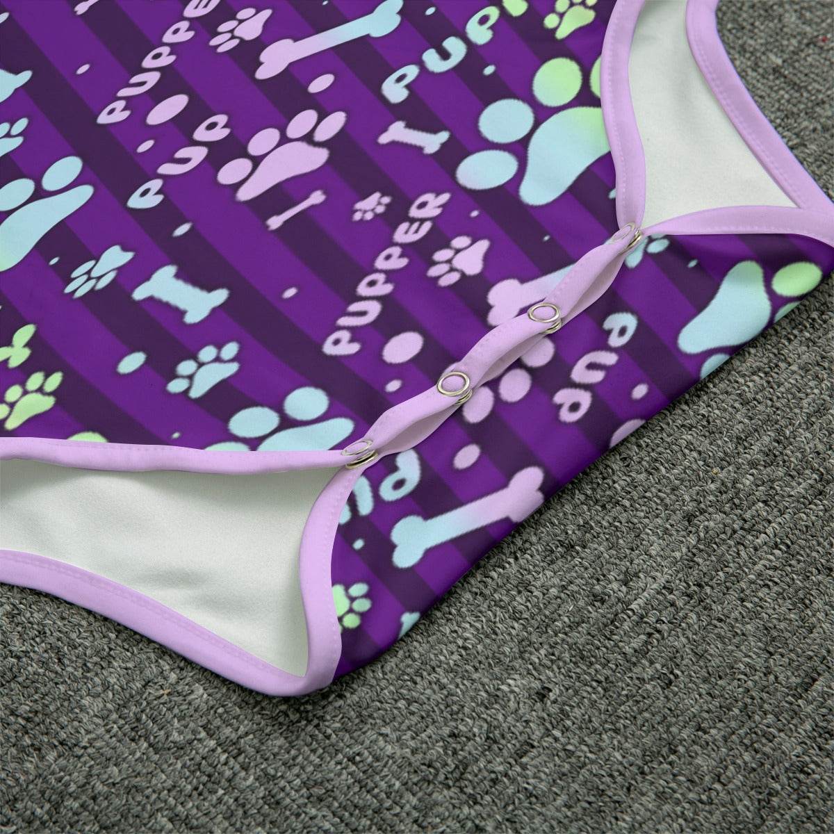 Rainbow Pup Adult Unisex SnappieSuit - Puppy's Aesthetics