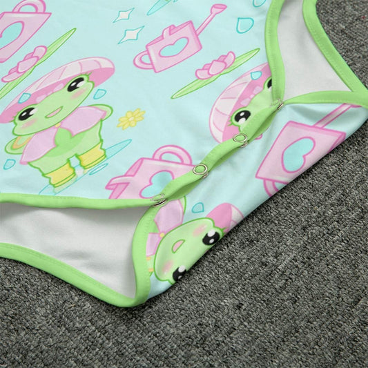 Rainy Day Froggy Adult Unisex CuddleSuit - Puppy's Aesthetics