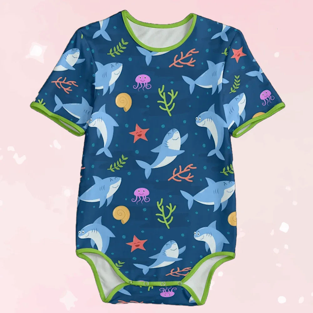 Snuggly Sharks Adult Unisex CuddleSuit - Puppy's Aesthetics