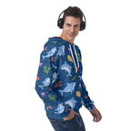 Snuggly Sharks Unisex Hoodie - Puppy's Aesthetics