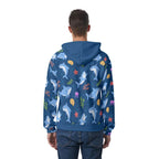Snuggly Sharks Unisex Hoodie - Puppy's Aesthetics