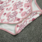 Strawbaby Cow Adult Unisex SnappieSuit - Puppy's Aesthetics