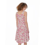 Strawberries & Daisies Skater Dress - Puppy's Aesthetics