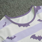 Stripey Bats Adult Unisex SnappieSuit - Puppy's Aesthetics