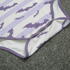 Stripey Bats Adult Unisex SnappieSuit - Puppy's Aesthetics