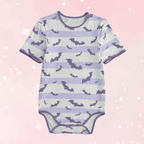 Stripey Bats Adult Unisex SnappieSuit - Puppy's Aesthetics