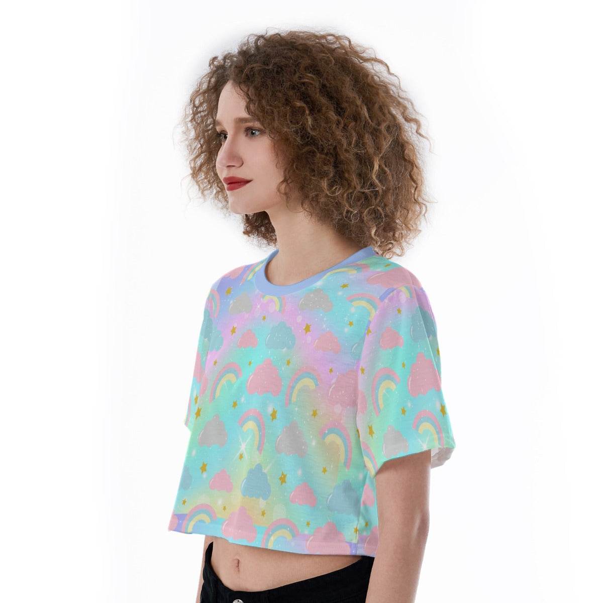 Sugar Sky Crop Top - Puppy's Aesthetics