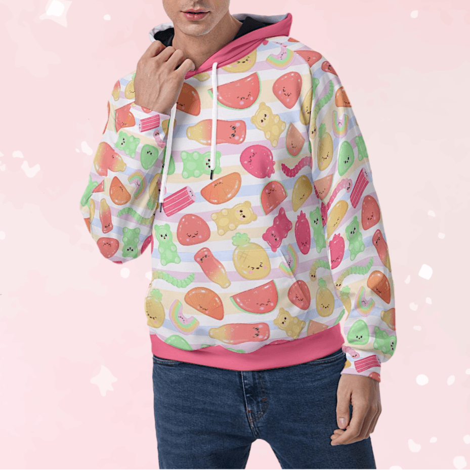 SugarPop Unisex Pullover Hoodie - Puppy's Aesthetics
