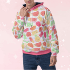 SugarPop Unisex Pullover Hoodie - Puppy's Aesthetics