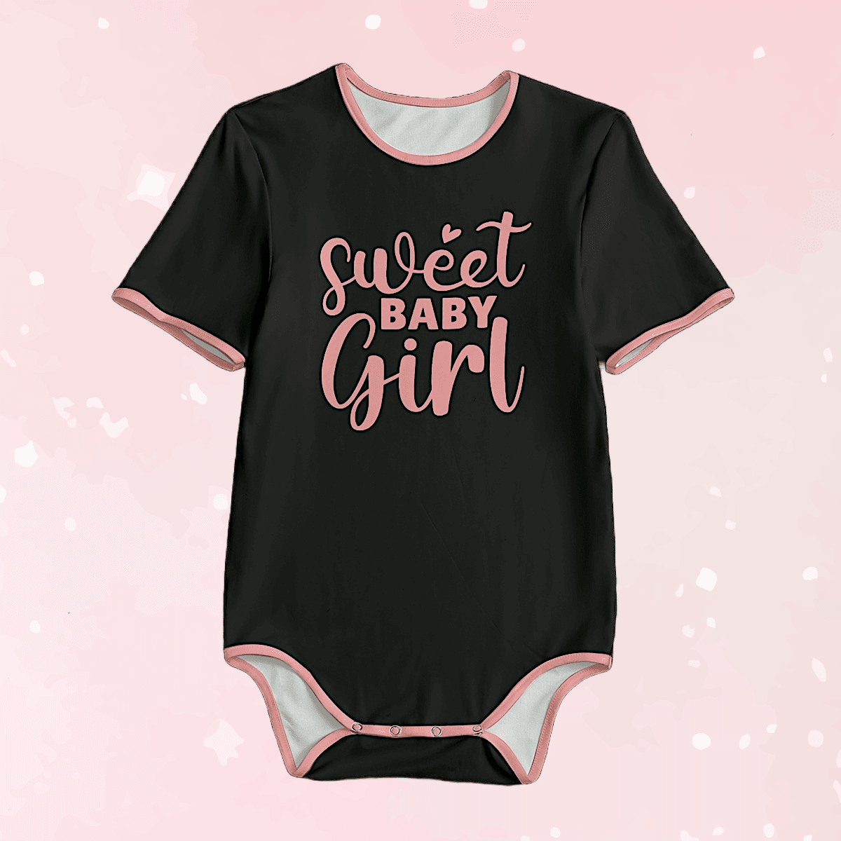 Sweet Baby Girl Adult Unisex SnappieSuit - Puppy's Aesthetics