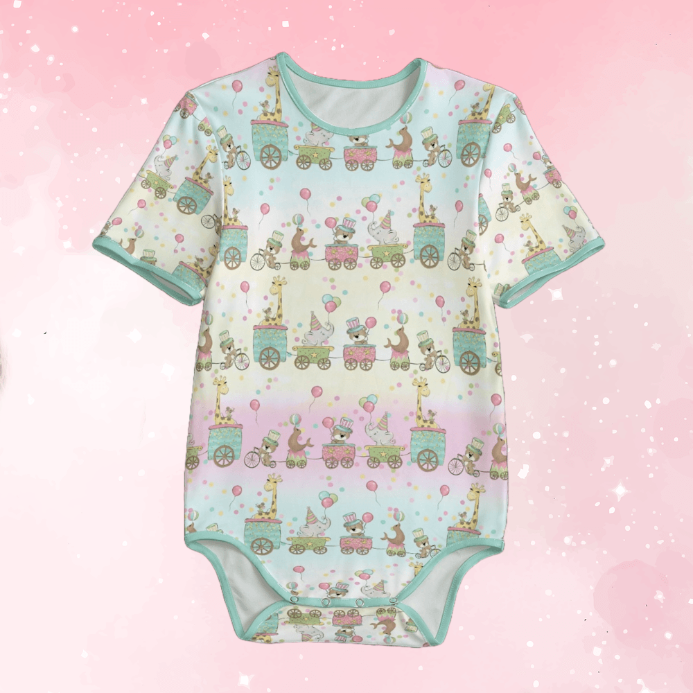 Sweet Pastel Circus Adult Unisex SnappieSuit - Puppy's Aesthetics