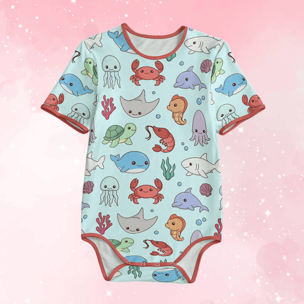 Tiny Tide Adult Unisex SnappieSuit - Puppy's Aesthetics