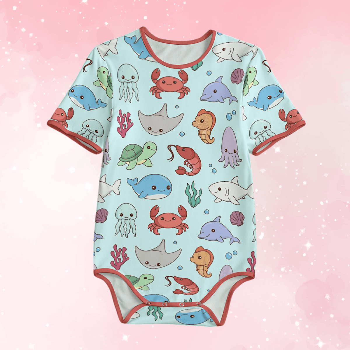 Tiny Tide Adult Unisex SnappieSuit - Puppy's Aesthetics