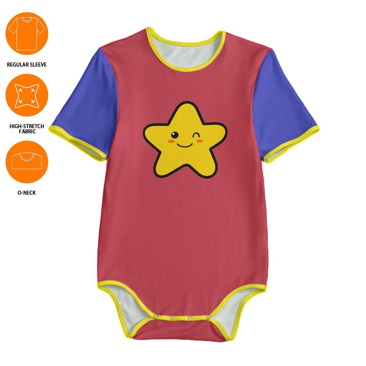 Vibrant Star Adult Unisex SnappieSuit - Puppy's Aesthetics