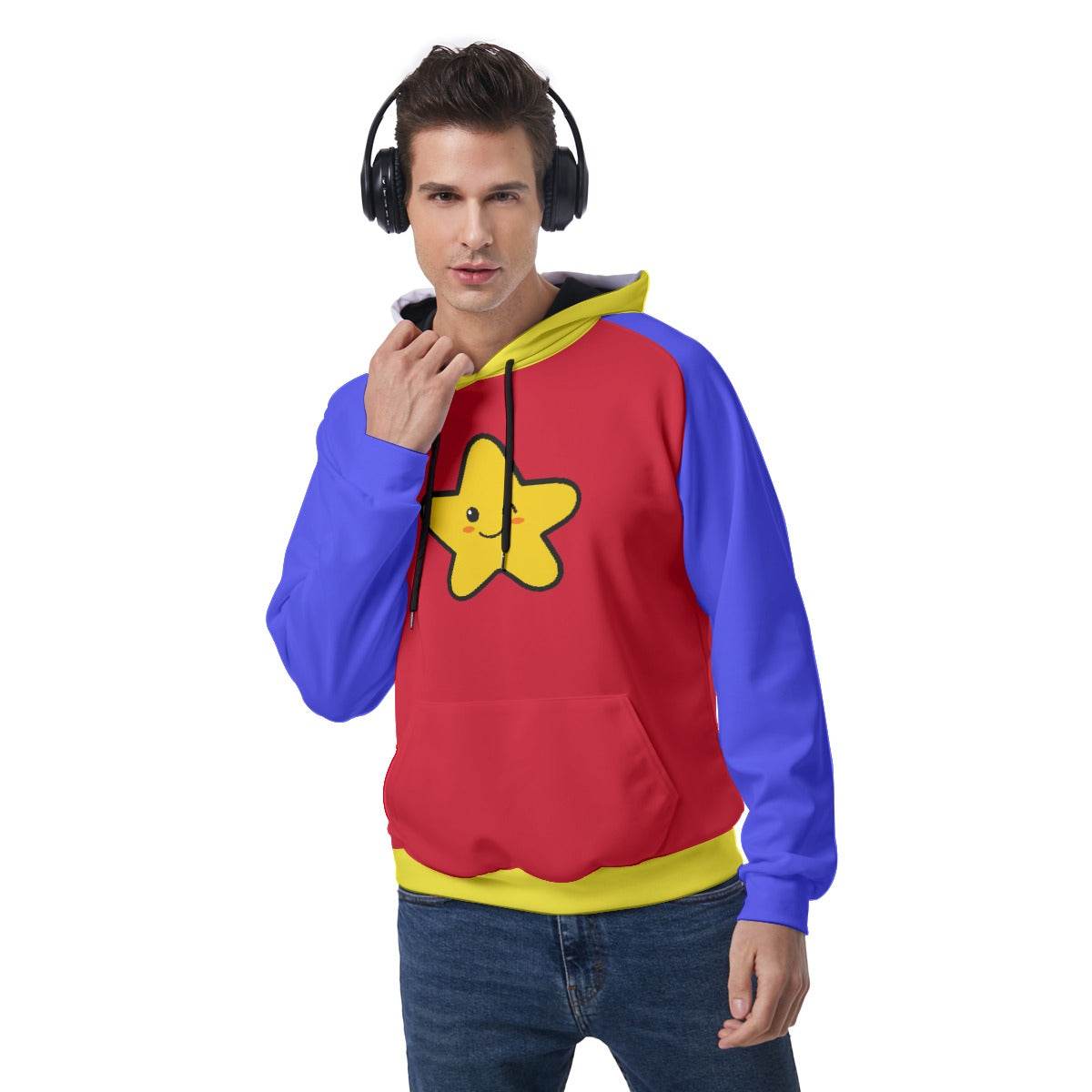Vibrant Star Unisex Hoodie - Puppy's Aesthetics
