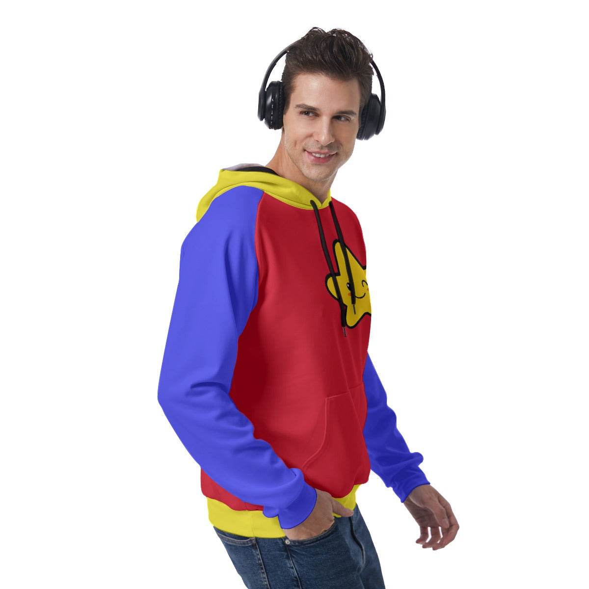 Vibrant Star Unisex Hoodie - Puppy's Aesthetics