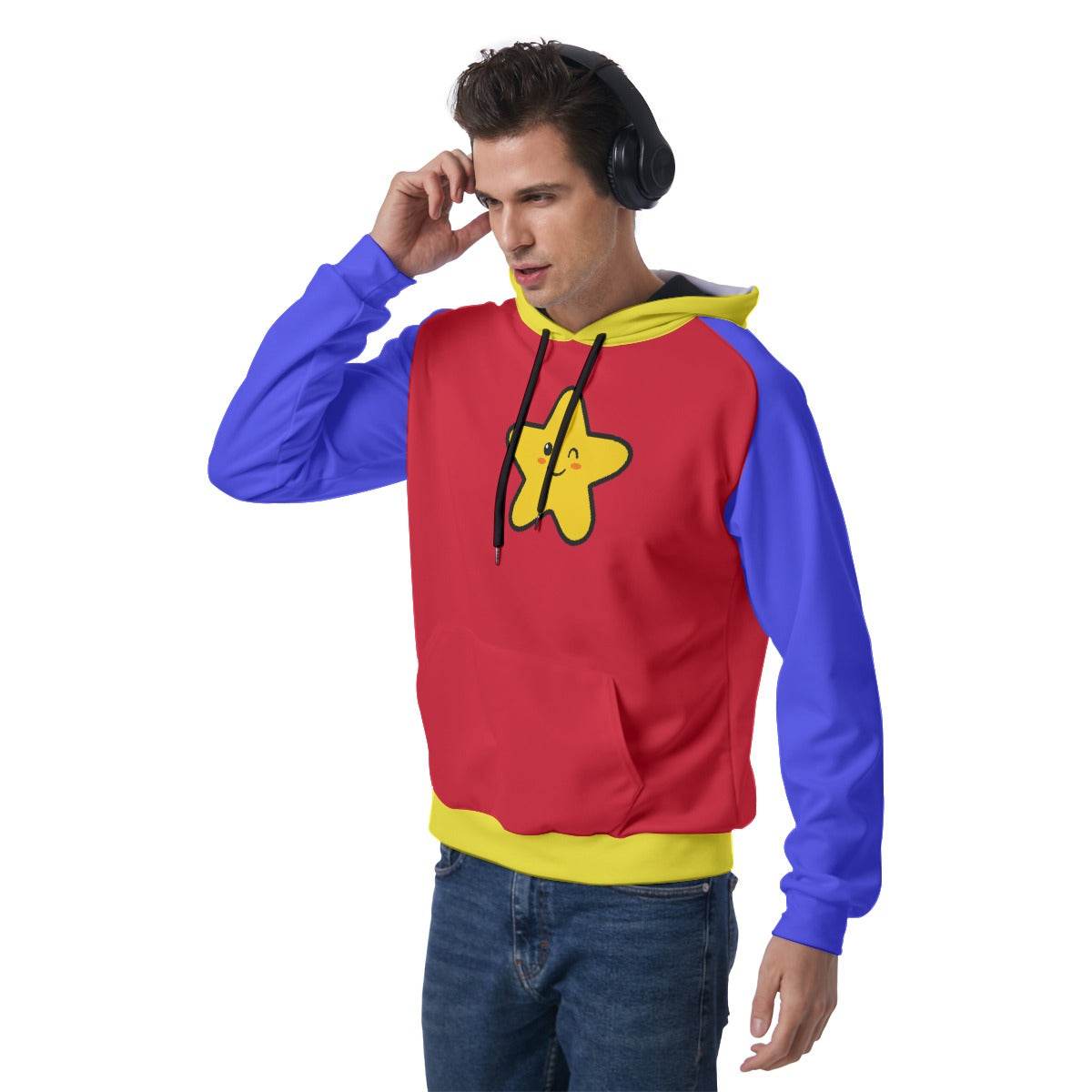 Vibrant Star Unisex Hoodie - Puppy's Aesthetics