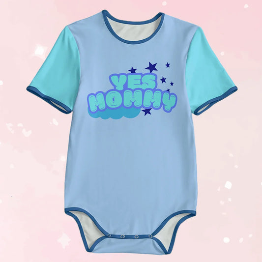 Yes Mommy Blue Adult Unisex CuddleSuit - Puppy's Aesthetics