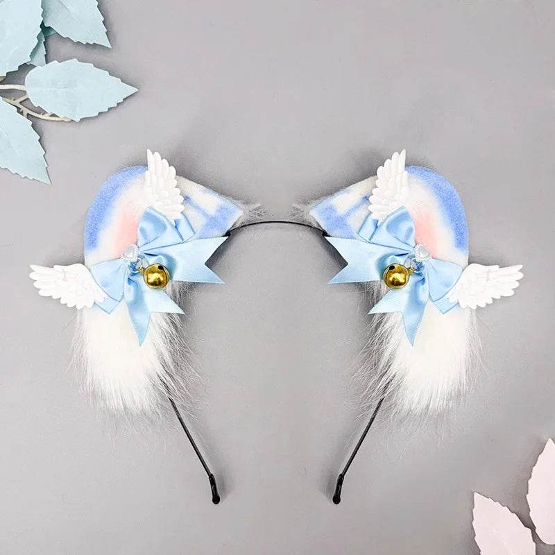 Princess Purrbaby Ears & Wiggle Tail Set (Colors) - Puppy's Aesthetics