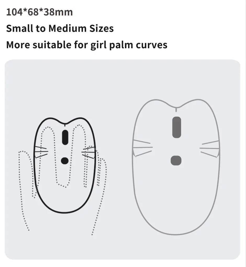 NyaNya Wireless Mouse - Puppy's Aesthetics