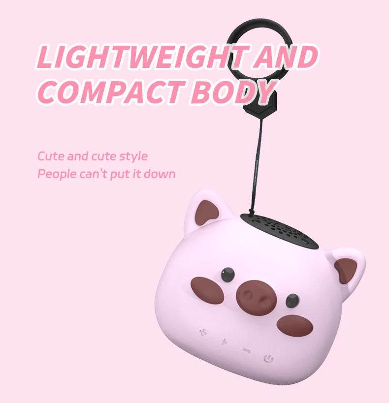 Moozic Piggy & Monkey Mini Pocket Bluetooth Speaker - Puppy's Aesthetics