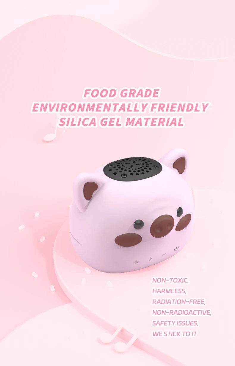 Moozic Piggy & Monkey Mini Pocket Bluetooth Speaker - Puppy's Aesthetics