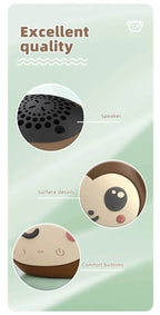 Moozic Piggy & Monkey Mini Pocket Bluetooth Speaker - Puppy's Aesthetics