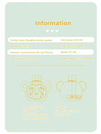 Moozic Piggy & Monkey Mini Pocket Bluetooth Speaker - Puppy's Aesthetics