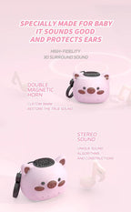 Moozic Piggy & Monkey Mini Pocket Bluetooth Speaker - Puppy's Aesthetics