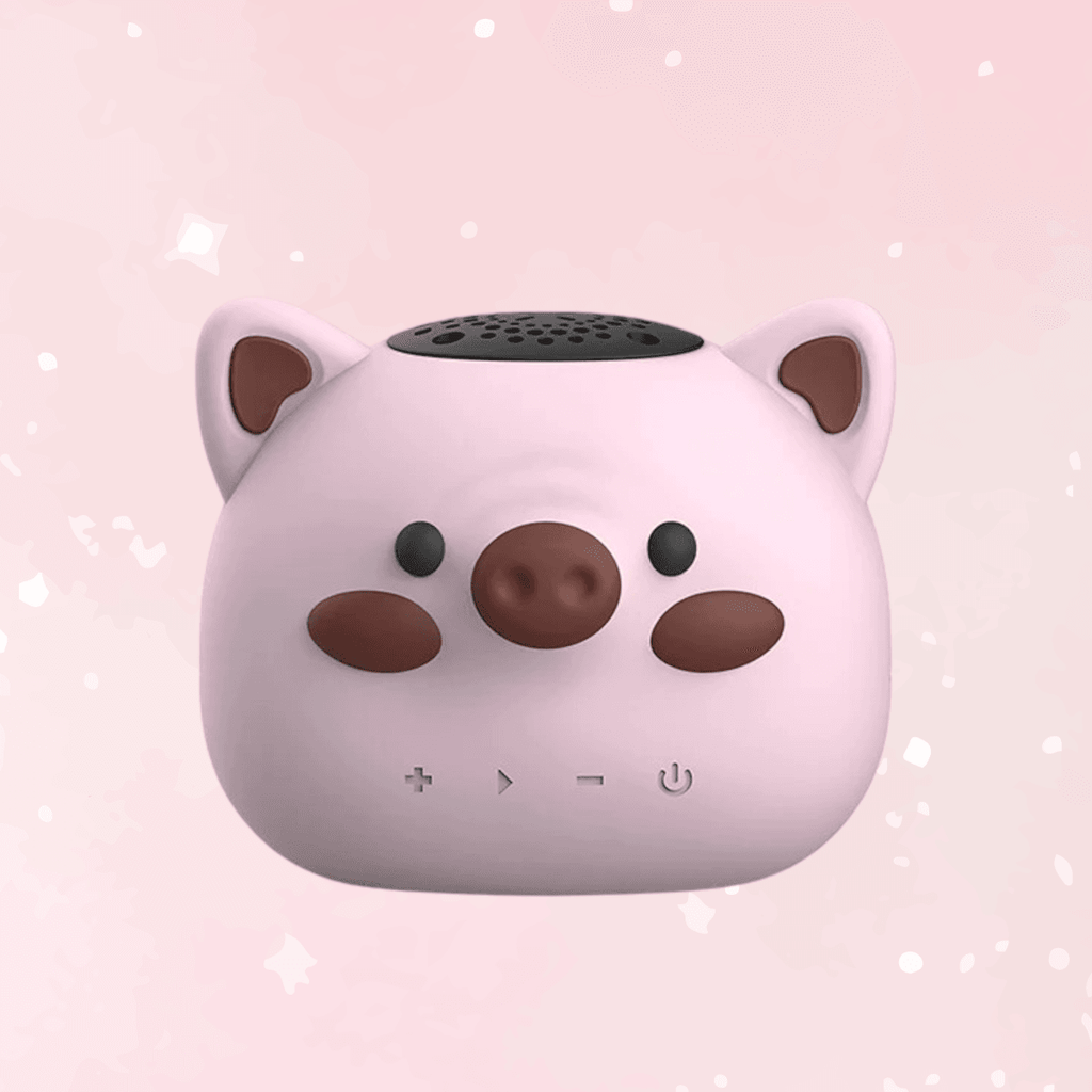 Moozic Piggy & Monkey Mini Pocket Bluetooth Speaker - Puppy's Aesthetics