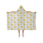 Lil Quacky Hooded Blanket Soft Fleece Lining - Puppy's Aesthetics