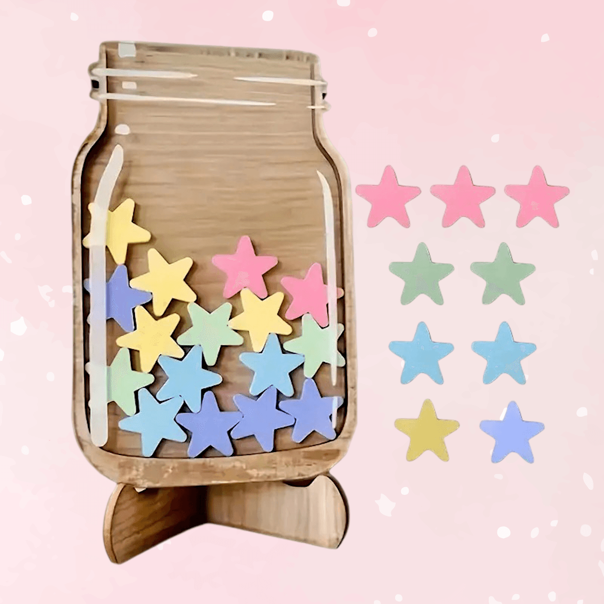 Starry Behavior Reward Jar - Puppy's Aesthetics