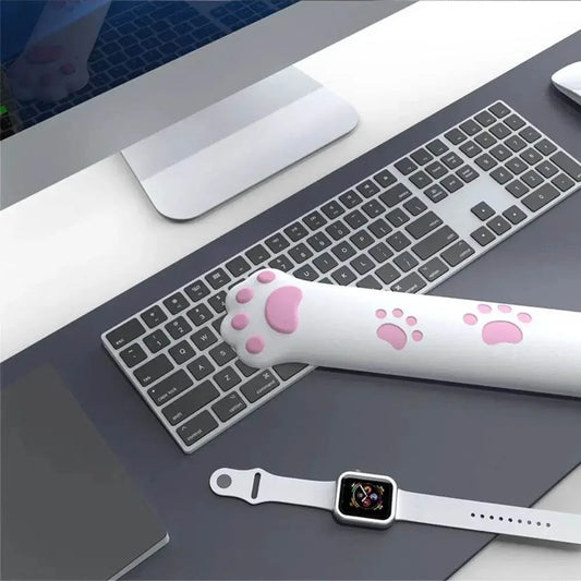 Kawaii Plush Wrist Rest Pad - Puppy's Aesthetics