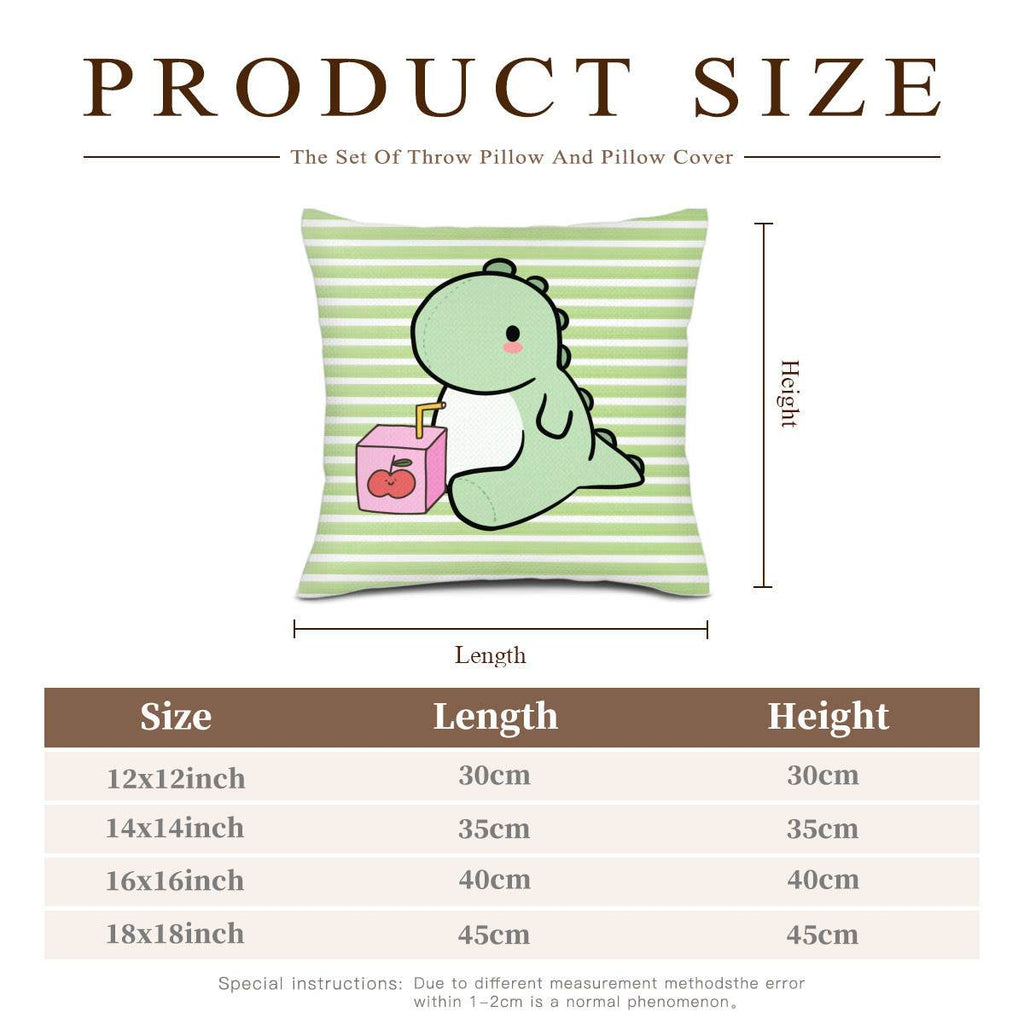 Sippin Saurus Plushie Pillow - Puppy's Aesthetics