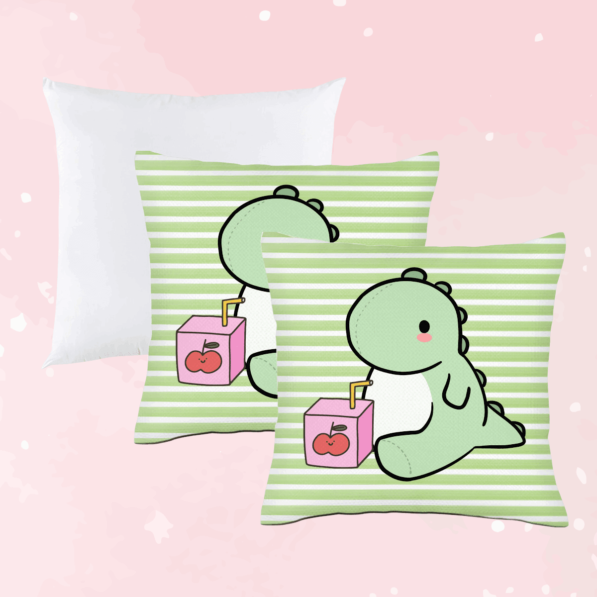 Sippin Saurus Plushie Pillow - Puppy's Aesthetics