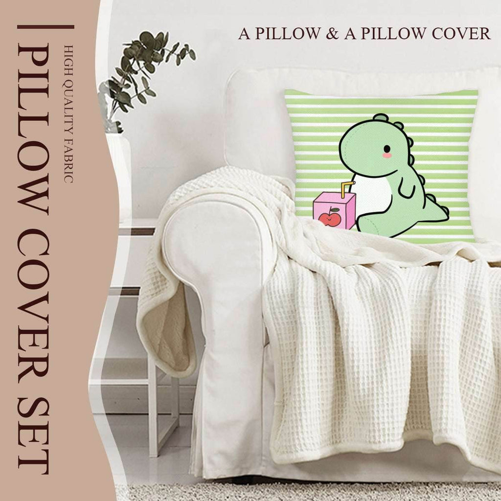 Sippin Saurus Plushie Pillow - Puppy's Aesthetics