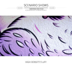 Kawaii Dead Inside Round Mat - Puppy's Aesthetics