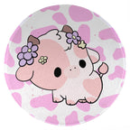 Kawaii Pink Cow Rug - Puppy's Aesthetics