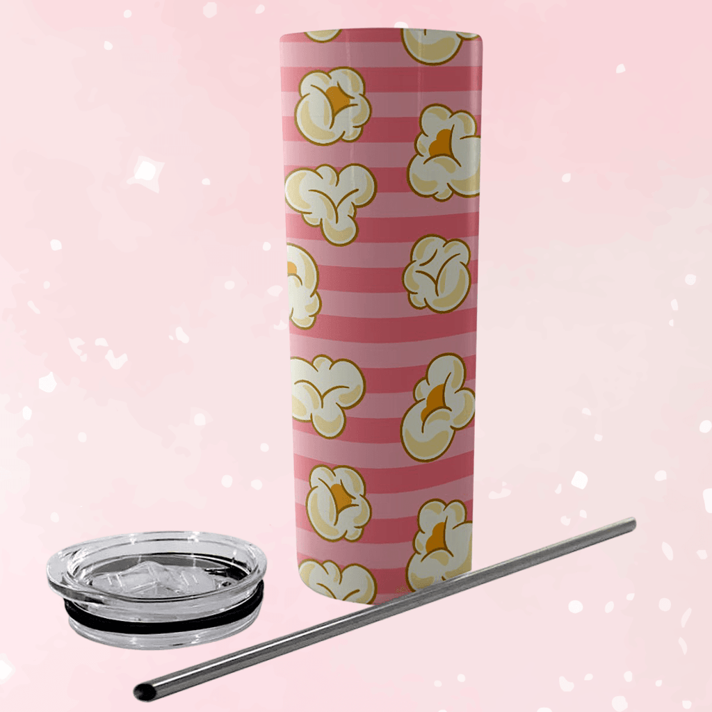 Poppity Puff 20oz Skinny Tumbler - Puppy's Aesthetics