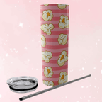 Poppity Puff 20oz Skinny Tumbler - Puppy's Aesthetics