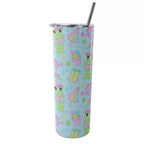 Rainy Day Froggy Skinny Tumbler - Puppy's Aesthetics