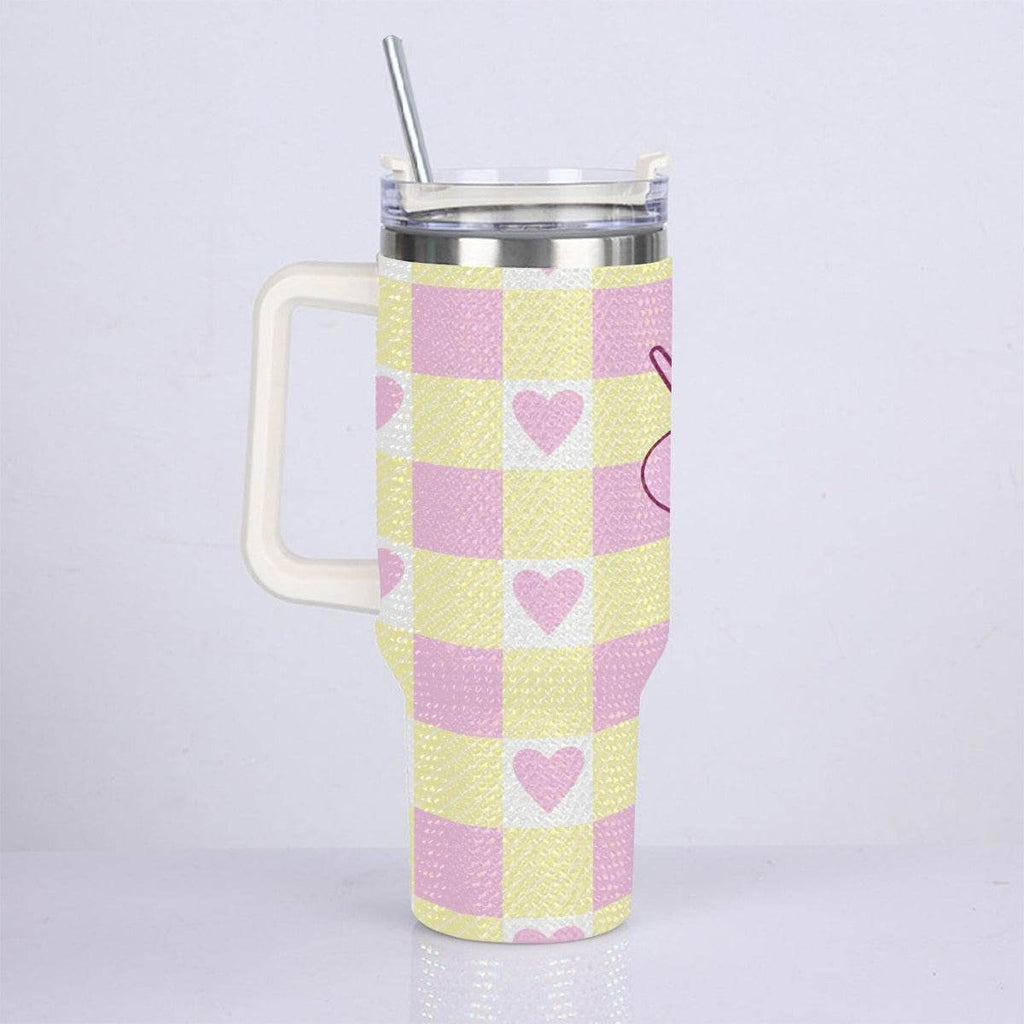 Lil Cutie 40oz Diamond Tumbler - Puppy's Aesthetics