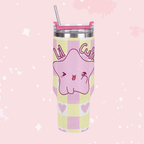 Lil Cutie 40oz Diamond Tumbler - Puppy's Aesthetics