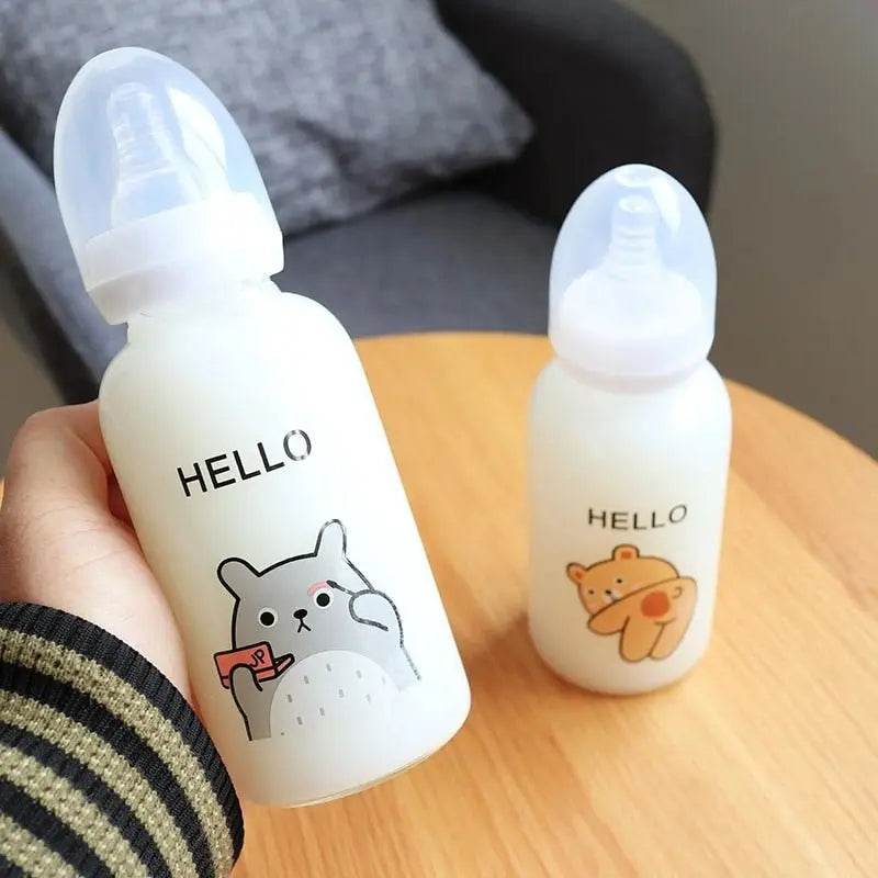 Unicorn Glass Adult Bottle - Puppy's Aesthetics