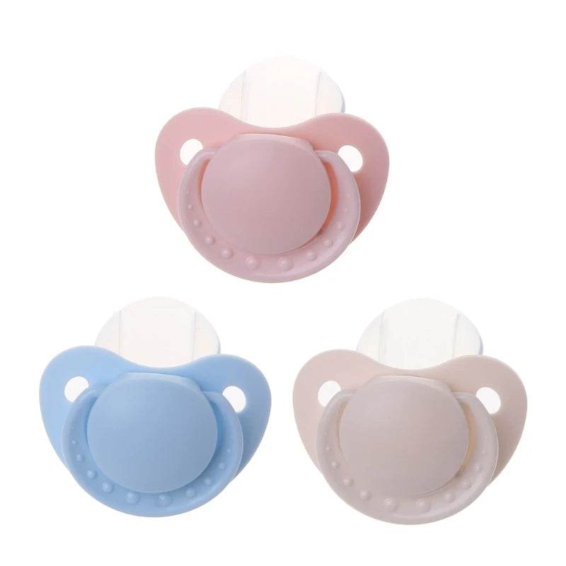 Pastel Colors ABDL Small Shield Pacifier - Puppy's Aesthetics