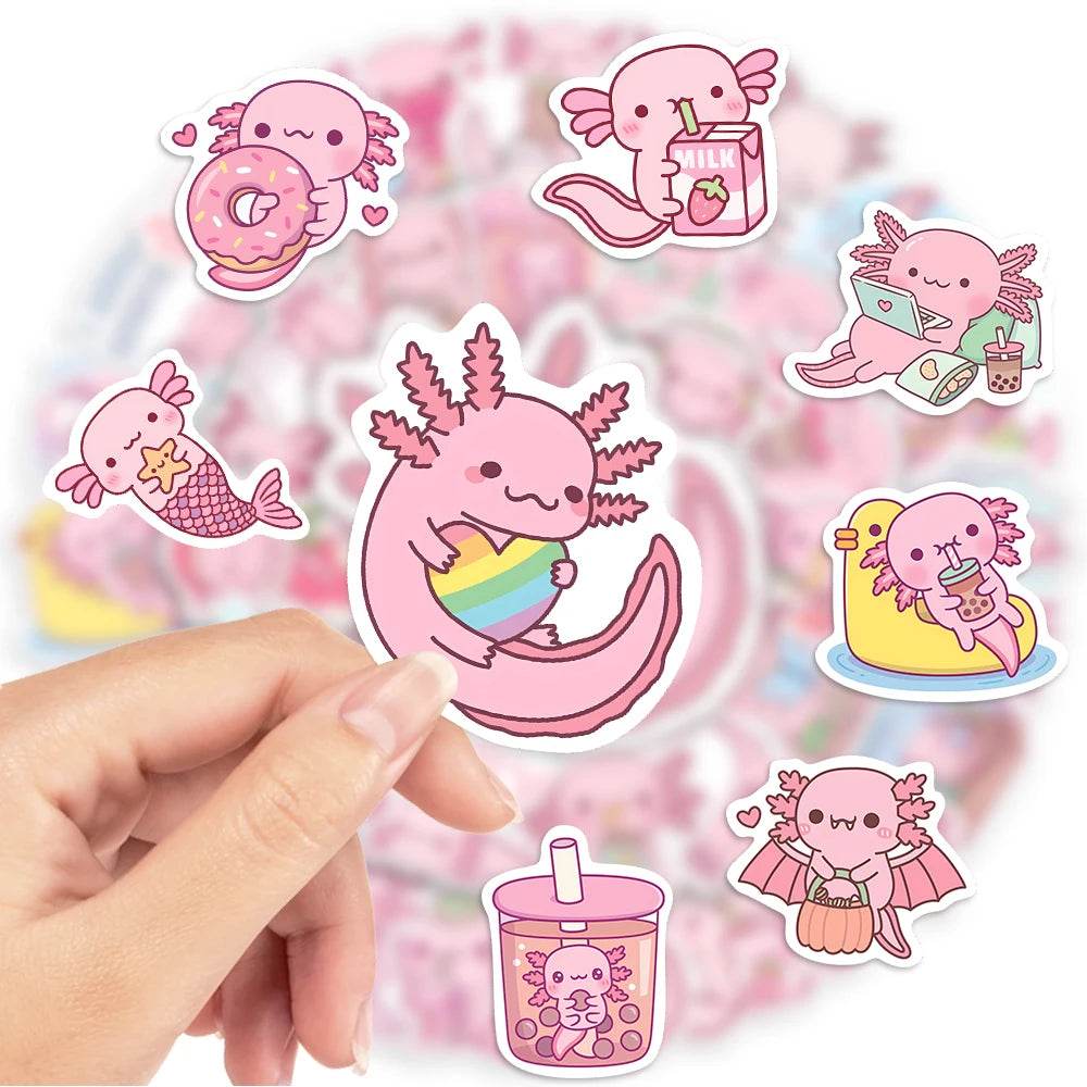 Axolotl Adorables Sticker Set - Puppy's Aesthetics