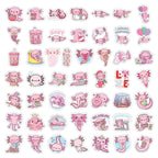 Axolotl Adorables Sticker Set - Puppy's Aesthetics